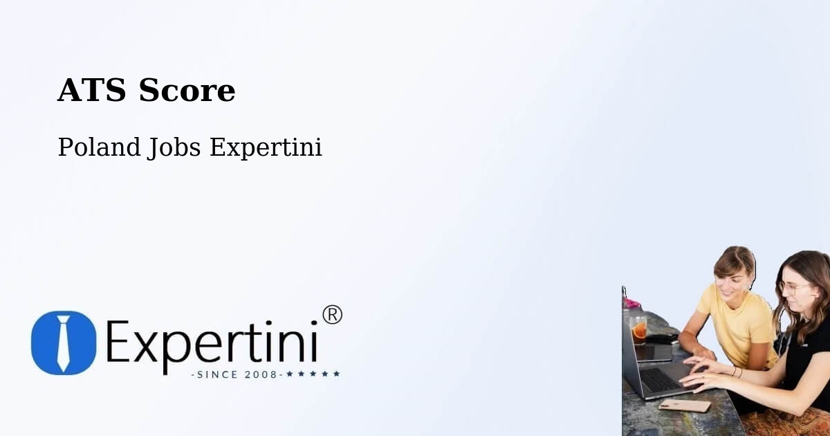 Resume ATS Score & Job Description Match Tool – Łąck - Poland Jobs Expertini