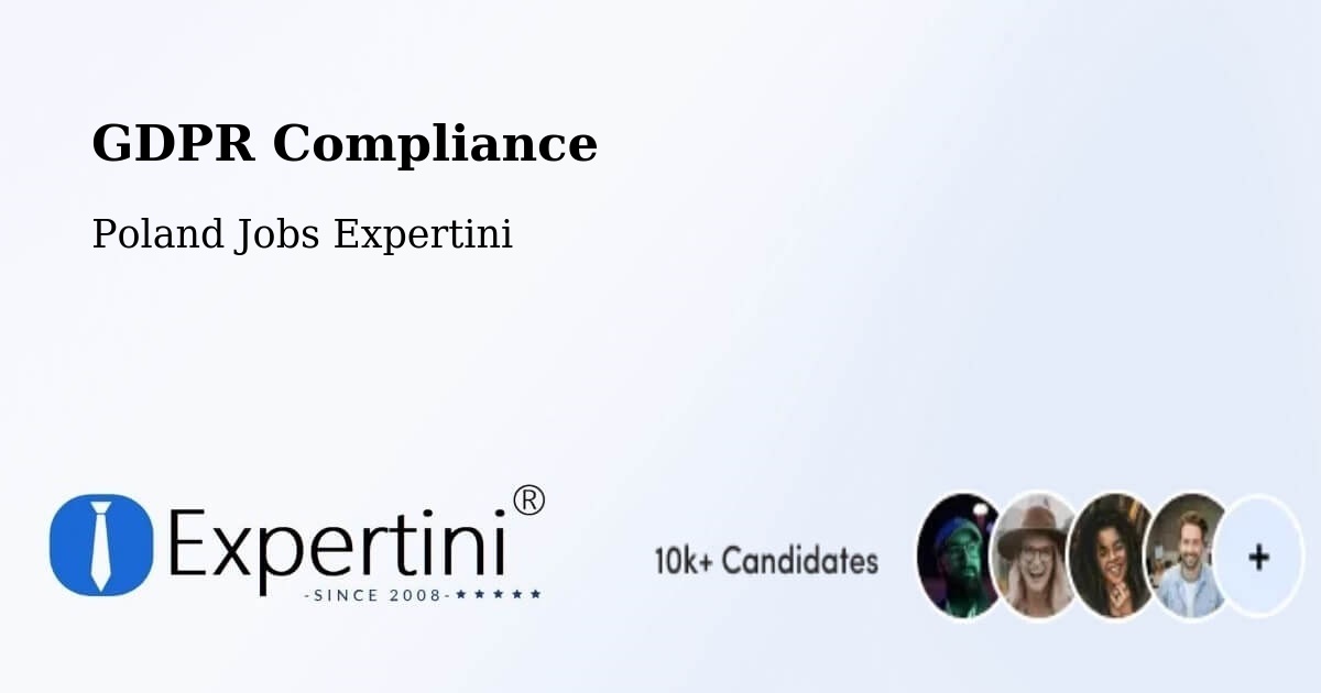 EU GDPR Compliance Statement – Łąck - Poland Jobs Expertini